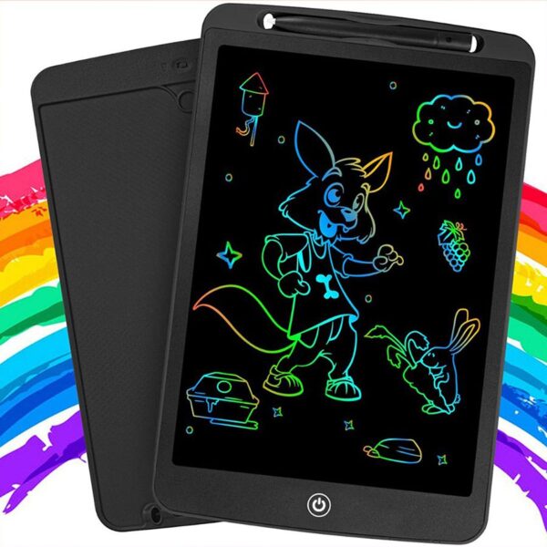 Tablet Infantil Lousa Mágica Digital LCD 8,5 Para Desenho Colorido